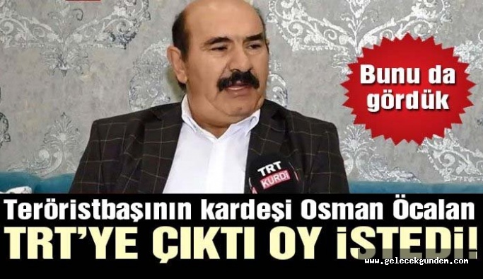 Türkiye bunu da gördü! TRT, teröristbaşı Öcalan’ın kardeşi ile röportaj yaptı