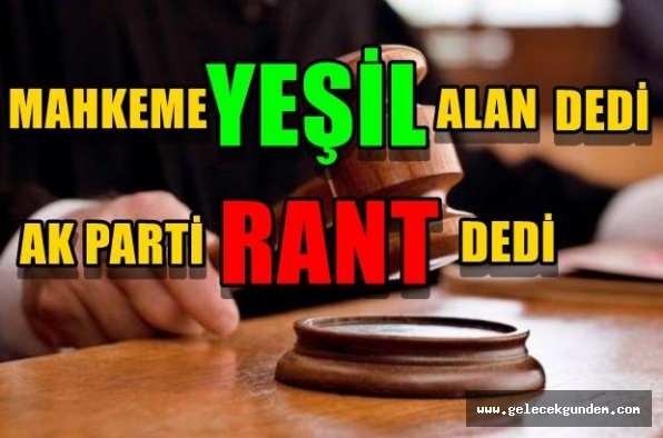 BAKIRKÖY'DE BAŞKAN DR.KERİMOĞLU MAHKEME KARARINA UYUN YEŞİL ALAN OLSUN DEDİ, AKP İSE RANTA DESTEK OLDU!