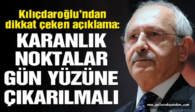Kılıçdaroğlu: Cumhuriyeti gerçek bir demokrasi ile taçlandırmak zorundayız