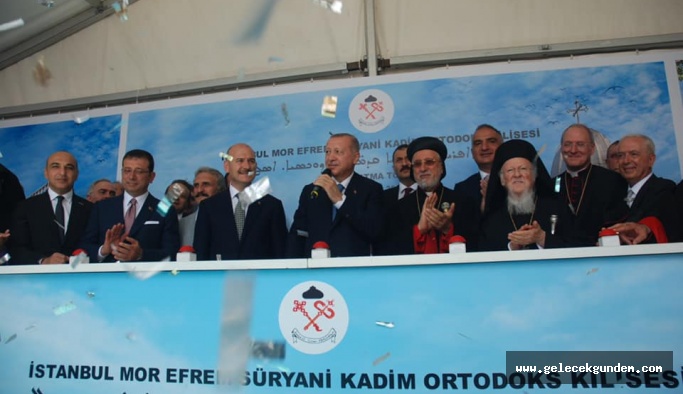 Bakırköy'de Cumhuriyet tarihinin ilk Süryani kilisesinin temeli atıldı.