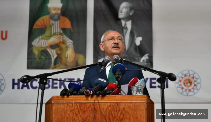 CHP Lideri Kılıçdaroğlu, Hacı Bektaş Veli’yi Anma Töreni’nde