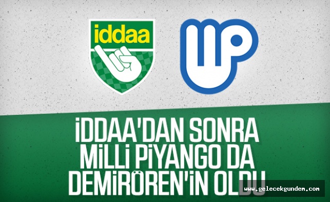 Demirören, İddia 'dan sonra Milli Piyango'yu da aldı