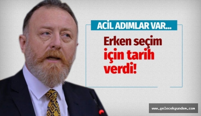 HDP Eş Genel Başkanı Sezai Temelli erken seçim için tarih verdi