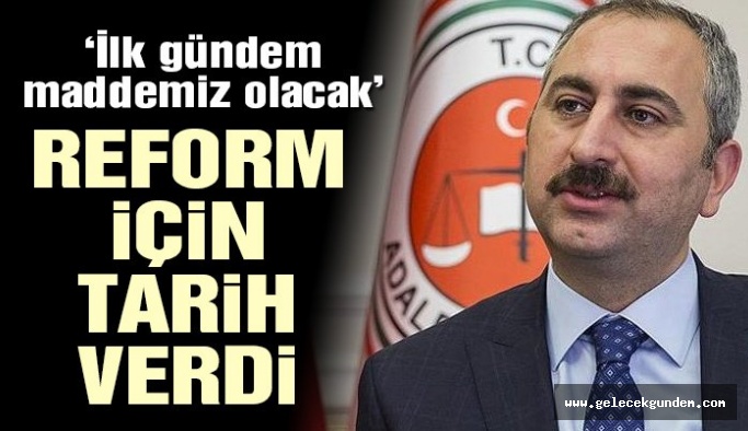 Son dakika… Adalet Bakanı açıkladı: Yargı Reformu Ekim’de
