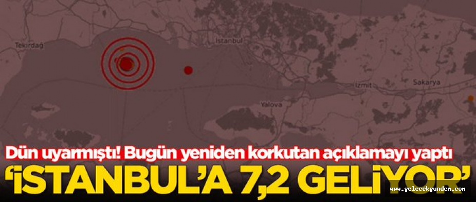 7,2 GELİYOR!