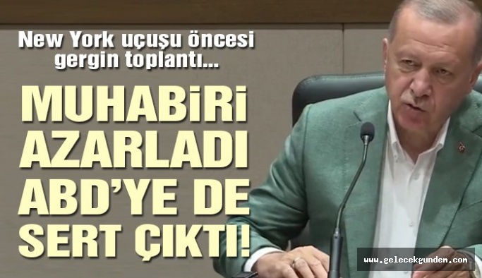 CUMHURBAŞKANI ERDOĞAN FOX TV MUHABİRİNİ AZARLADI