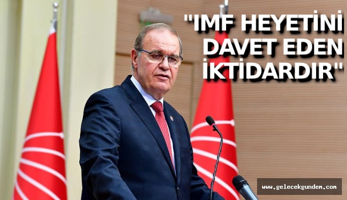 Faik Öztrak'tan IMF görüşmeleri hakkında ilk açıklama