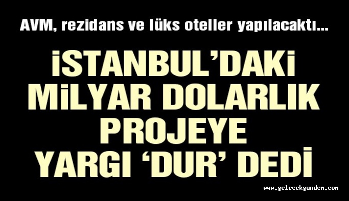 Küçükçekmece 'de bir milyon metrekarelik arazinin imar planı iptal edildi!