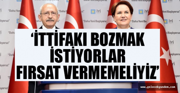 CHP Lideri'nden 'Millet İttifakı' talimatı
