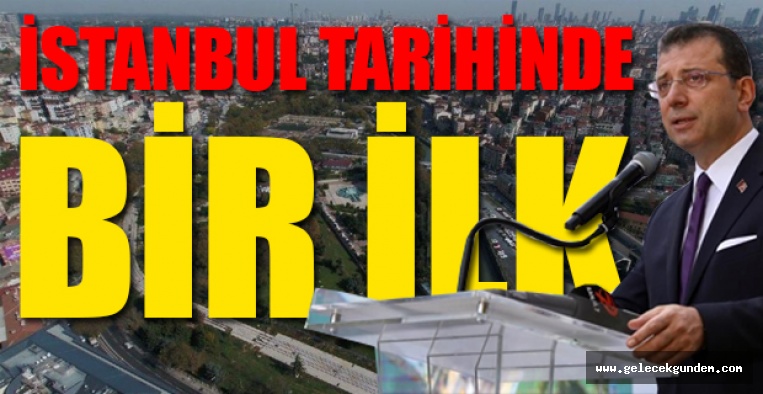 Ekrem İmamoğlu 'temel atmama' töreni gerçekleştirdi