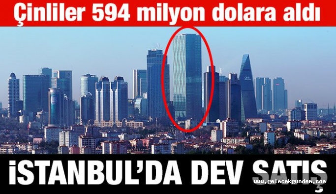 İstanbul’da 594 milyon dolarlık gayrimenkul satışı