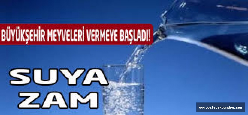 Olmadı Başkan İmamoğlu ,"İstanbul’da suya zam geliyor! "