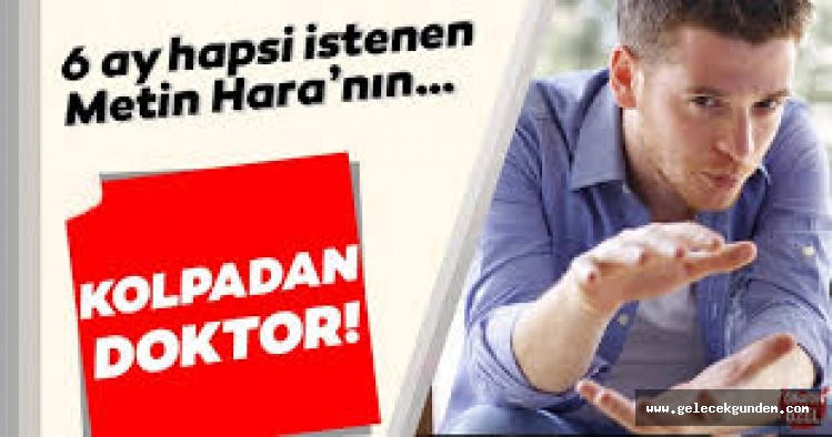 Metin Hara hakkında 5 yıla kadar hapis talebi