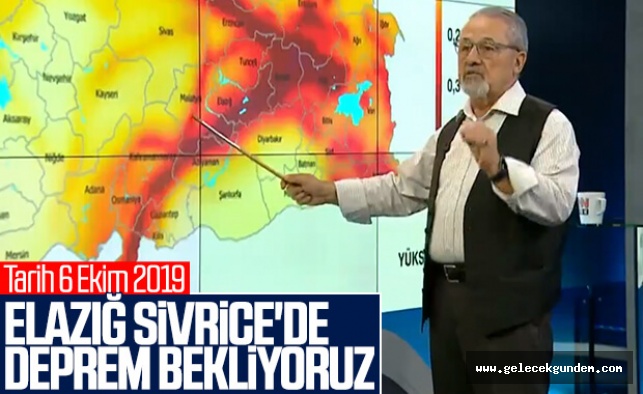 4 ay öncesi Elazığ ve çevresine deprem uyarısı yapılmıştı! Kimse dinlemedi ......