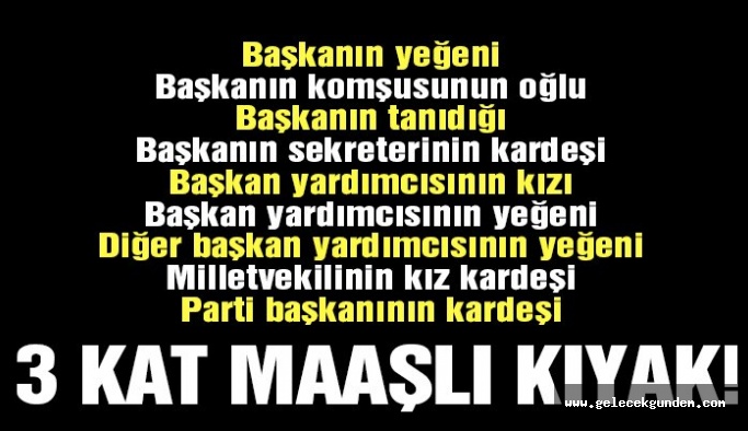 CHP 'li Belediye başkanı isim isim açıkladı: AKP 'başkan döneminde Akraba kıyağı