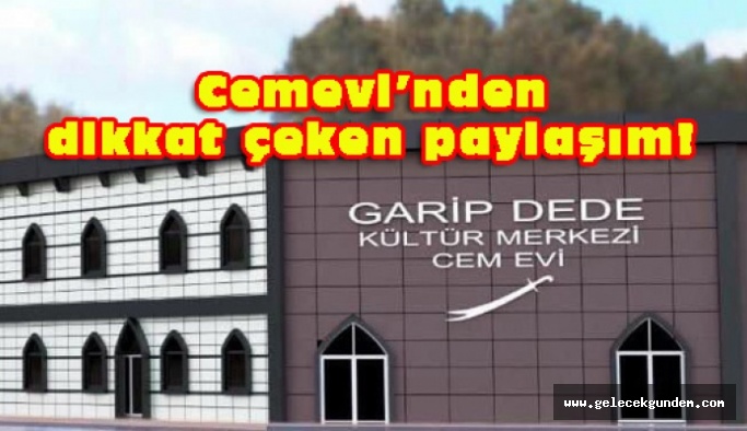 GARİP BABA CEMEVİ'NDEN ÖRNEK DAVRANIŞ!