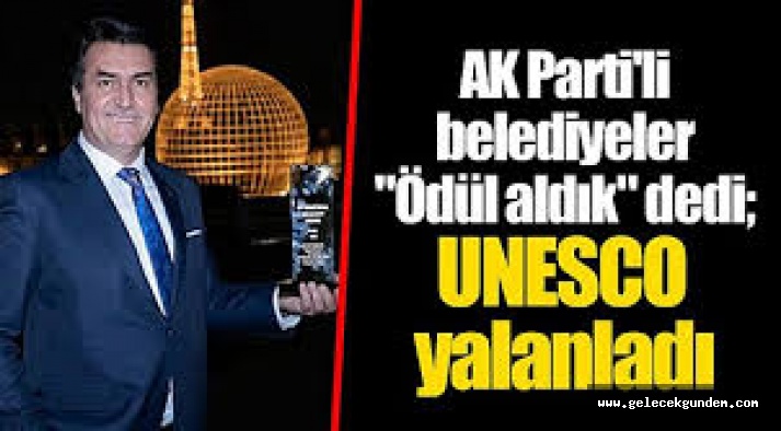AKP'li belediyelerin aldıkları ödül bile sahte çıktı