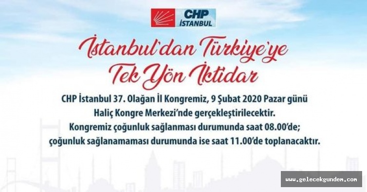 Tek Adaylı CHP İstanbul İl Kongresi'nin saat saat programı! Kılıçdaroğlu ve İmamoğlu da katılacak
