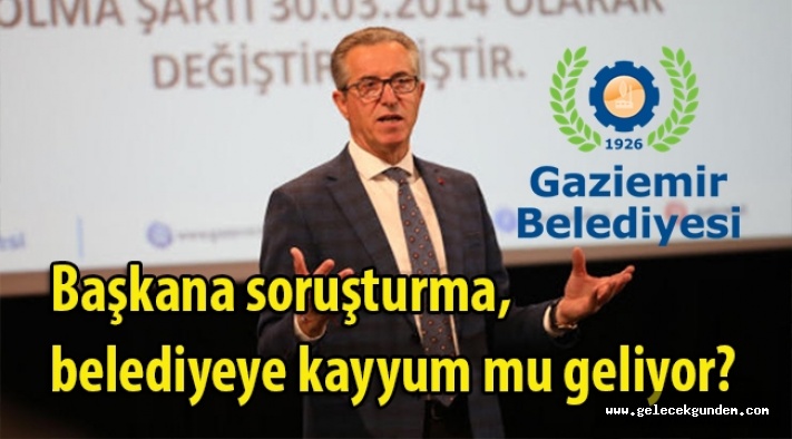 CHP'li belediyeye kayyum mu geliyor?