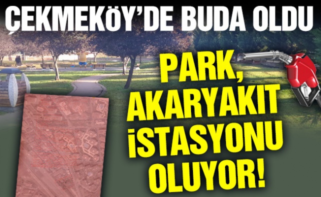 Ak Parti Bunu Da Yapti Cocuk Parki Akaryakit Istasyonu Yapiliyor