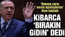 Cumhurbaşkanı Erdoğan’dan AKP teşkilatına...