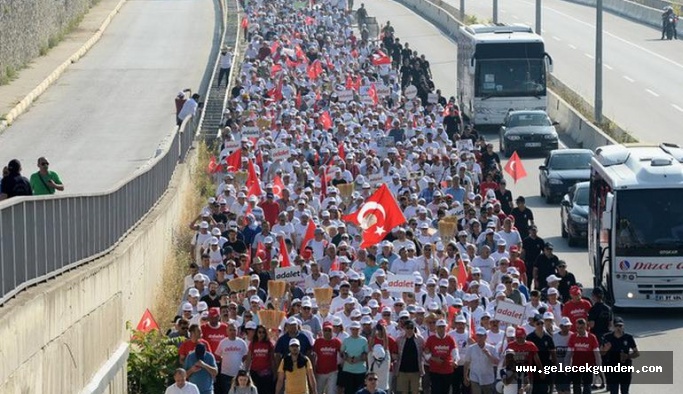 ADALET YÜRÜYÜŞÜ TÜM TOPLUMU KAPSAMAKTADIR,KİMSENİN TEKELİNDE DEĞİLDİR