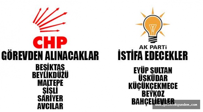 GÖREVDEN EL ÇEKTİRİLECEĞİ İDDİA EDİLEN BELEDİYELER