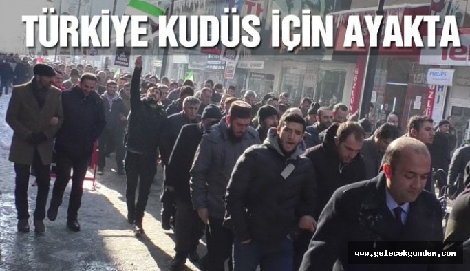 Türkiye’de Kudüs protestosu