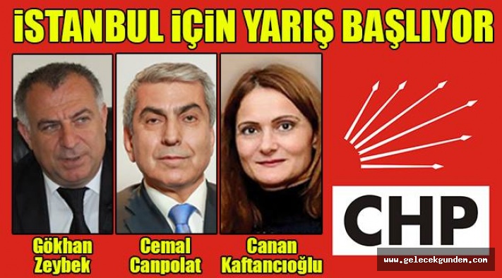 CHP İSTANBUL İL BAŞKANLIĞI SEÇİME 3 ADAYLA GİRİYOR
