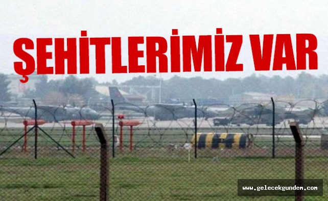 İzmir'de askeri uçak düştü... Acı haber, şehitler var...