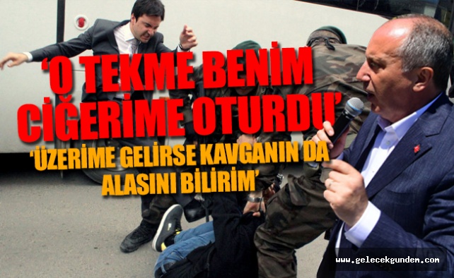 Muharrem İnce: O tekme atandan hesap sormazsam namerdim