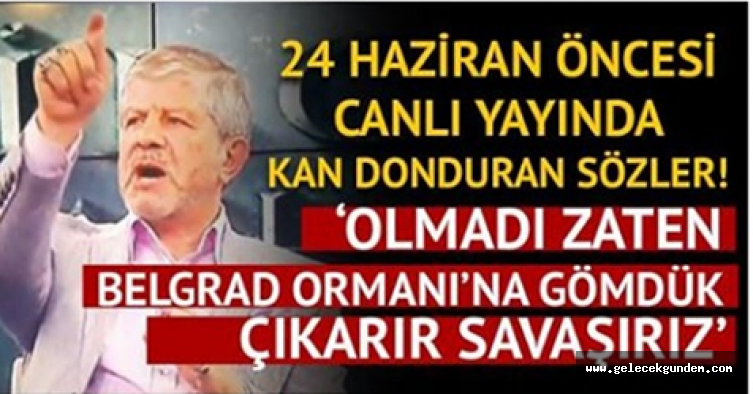 Prof. Dr. Maranki’den 25 Haziran sonrası için: Olmadı gömdüklerimizi çıkarırız