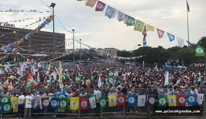 HDP'den 'Büyük İstanbul Mitingi': Barajlar bizi engelleyemez