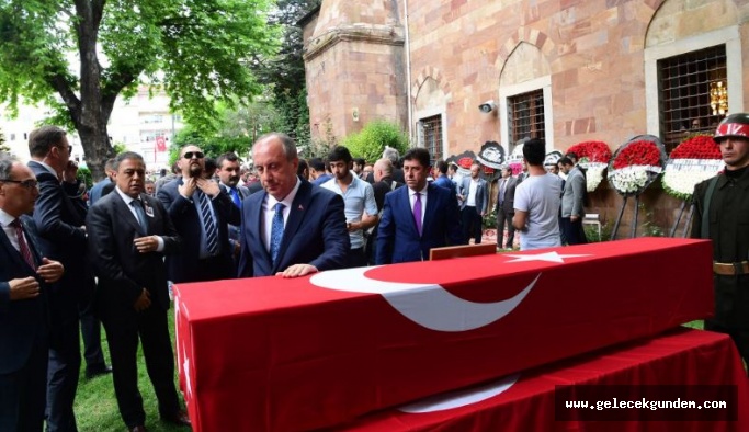 İnce, Şehit Uzman Çavuş Demir’in cenaze törenine katıldı