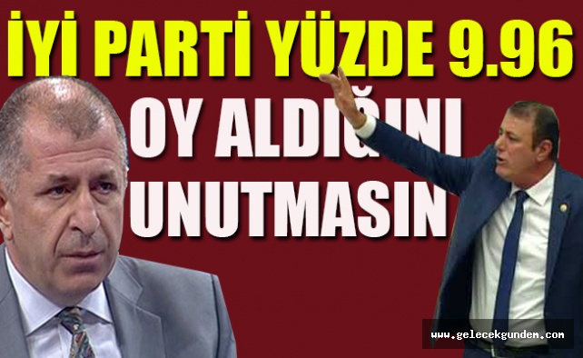 Özdağ'ın 'oy kaybı' iddiasına CHP'den 'vefa'lı gönderme!