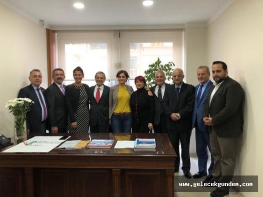 İSTANBUL İL BAŞKANI CANAN KAFTANCIOĞLU ÜLKE POLİTİKALAR VAKFINI ZİYARET ETTİ