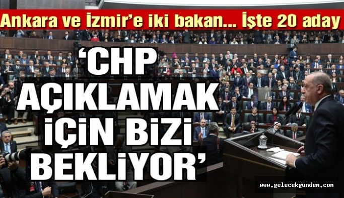 AKP 20 Adayını daha açıkladı,CHP seçmenine: Türkiye pastasının kaymağını yiyen kesim!
