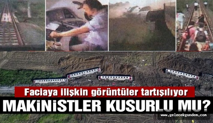 Çorludaki tren faciasının görüntüleri ortaya çıktı: Makinistler kusurlu mu kusursuz mu?