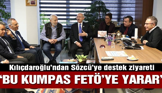 CHP Genel Başkanı Kılıçdaroğlu’ndan SÖZCÜ’ye ziyaret