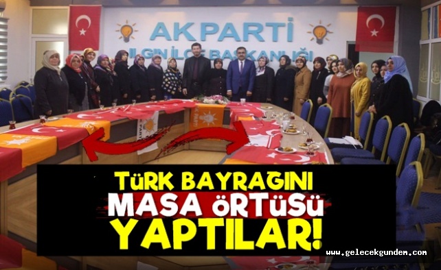 Bayrağın Üzerinde Gelsin Çaylar Gitsin Tabaklar!