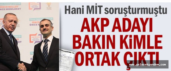 AKP adayı bakın kimle ortak çıktı