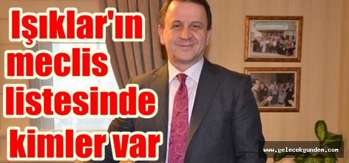 CHP SİLİVRİ BELEDİYE BAŞKANI ÖZCAN IŞIKLARIN MECLİS LİSTESİ!