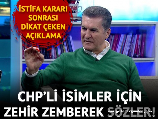 Mustafa Sarıgül'den Kemal Kılıçdaroğlu açıklaması: Kırgın değilim!