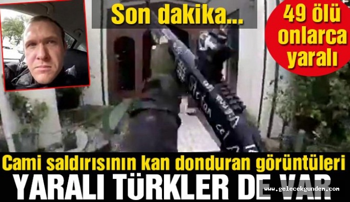 2 Türk de oradaydı! Yeni Zelanda cami saldırısından kan donduran video…