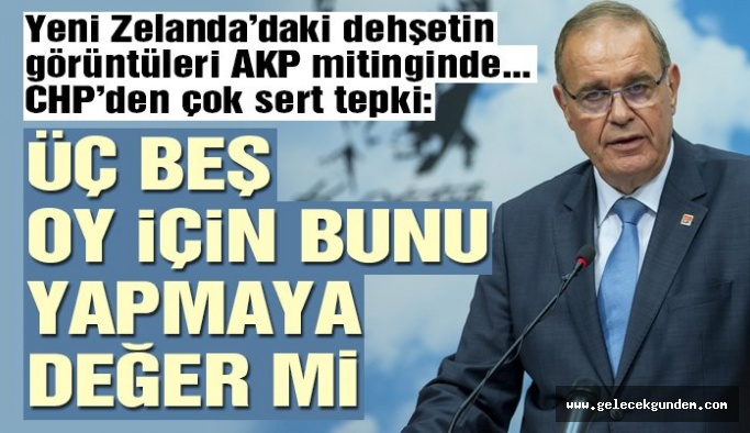 CHP’li Öztrak: 3-5 oy için bunu yapmaya değer mi