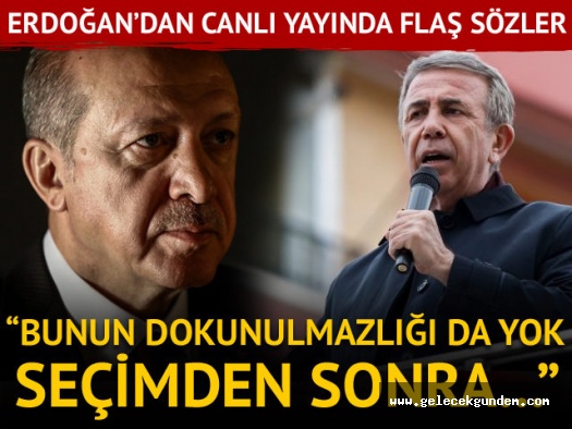 Cumhurbaşkanı Erdoğan'dan Mansur Yavaş'a: Çok ciddi bedel ödeyecek