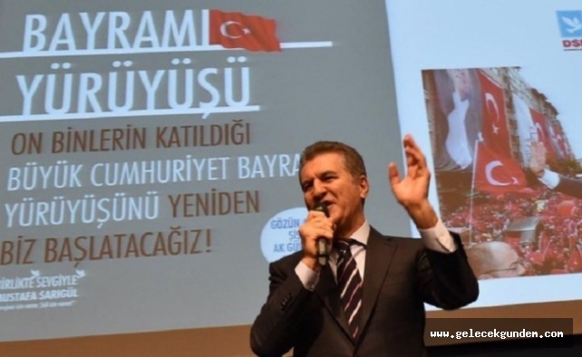 DSP'nin Şişli adayı Sarıgül, projelerini ve en büyük hayalini açıkladı