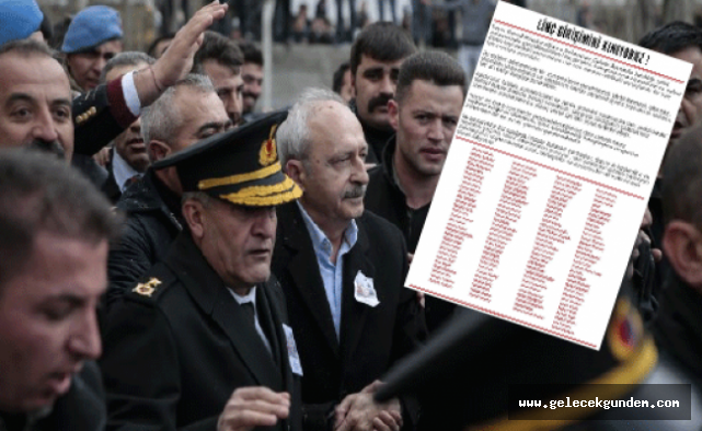 Sanatçılardan gerici saldırıya ortak tepki: Kılıçdaroğlu'na linç girişimini kınıyoruz