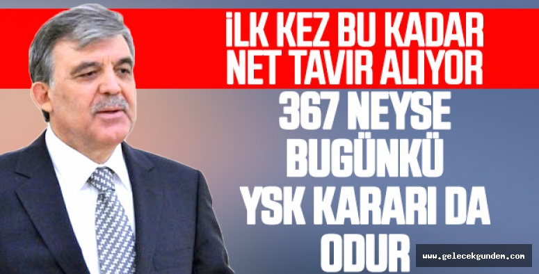 Abdullah Gül’den YSK’ya İstanbul eleştirisi