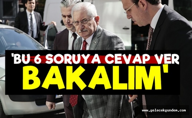 'Bu 6 Soruya Cevap Ver YSK '